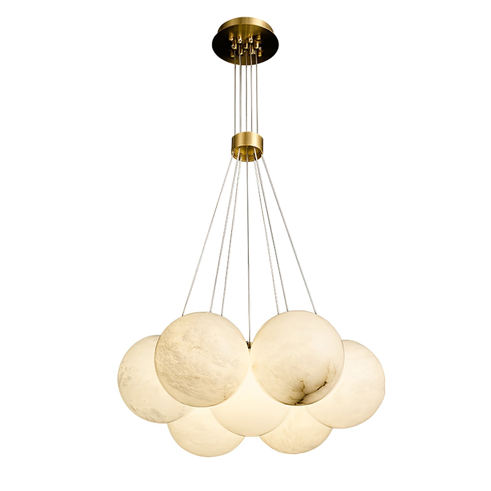 Zovenila Alabaster Chandelier - Neutralighting
