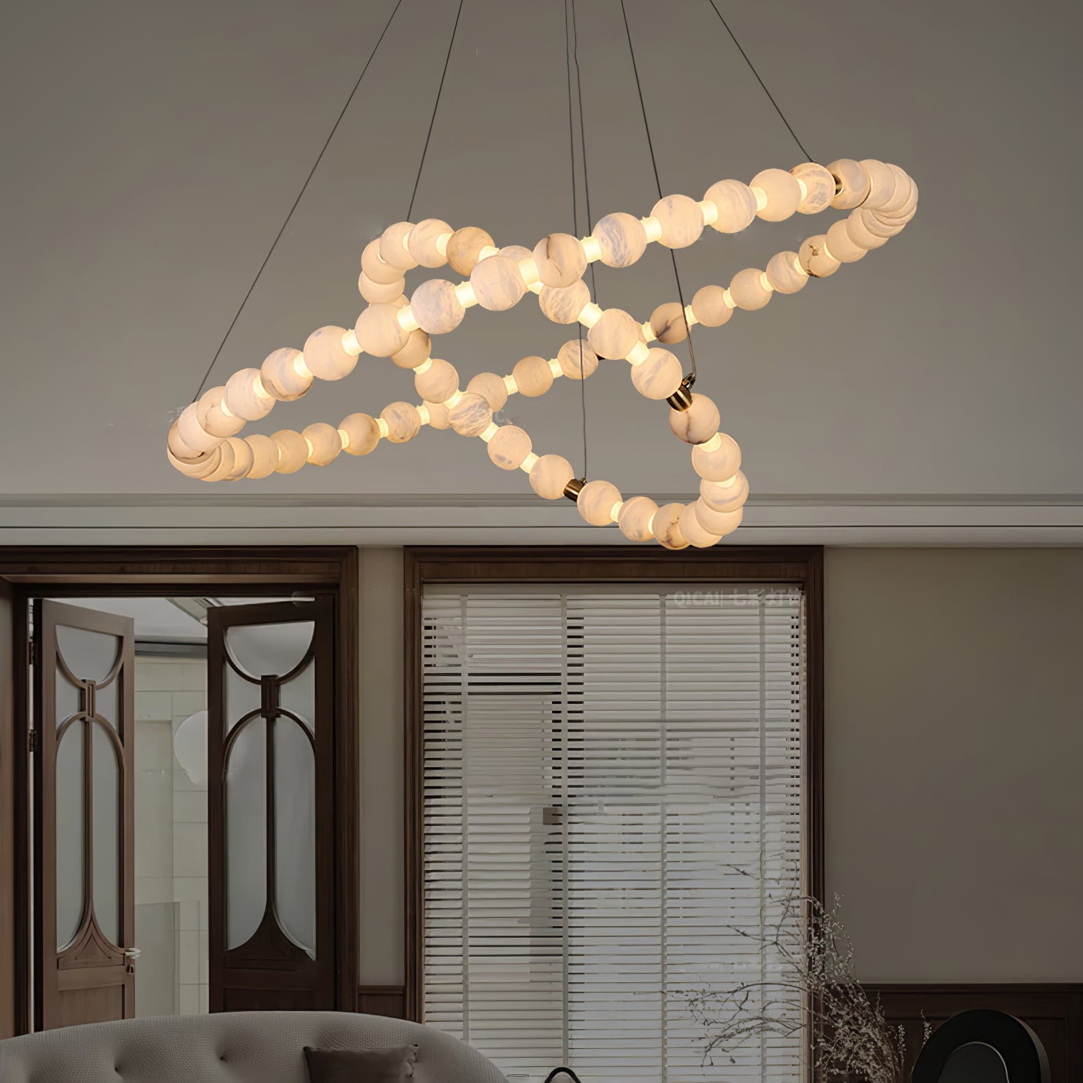 Orion Modern Alabaster Pendant Light - Neutralighting