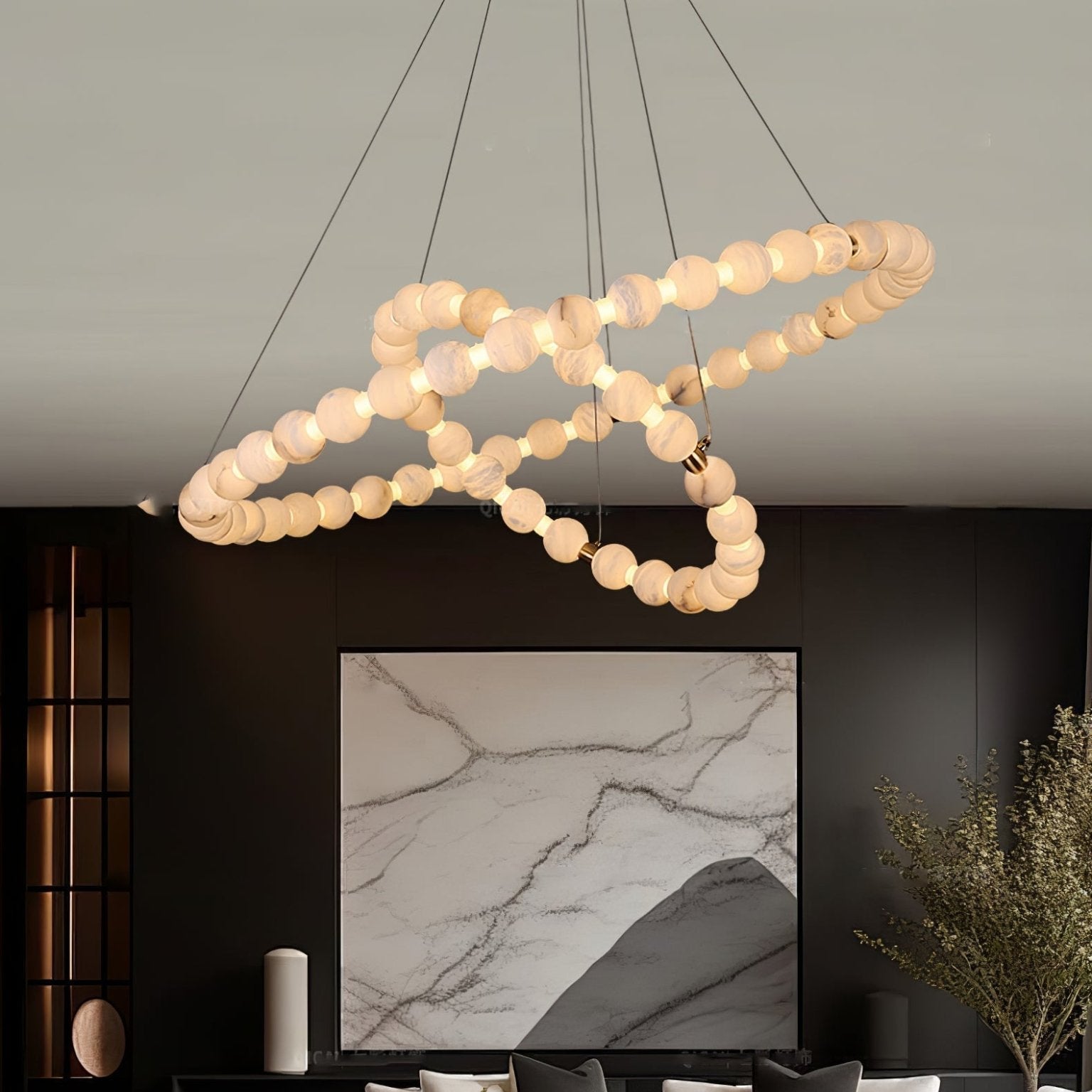 Orion Modern Alabaster Pendant Light - Neutralighting