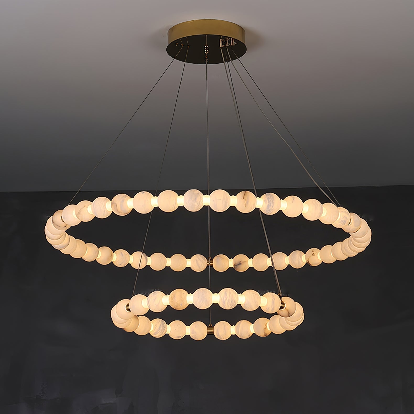 Orion Modern Alabaster Pendant Light - Neutralighting