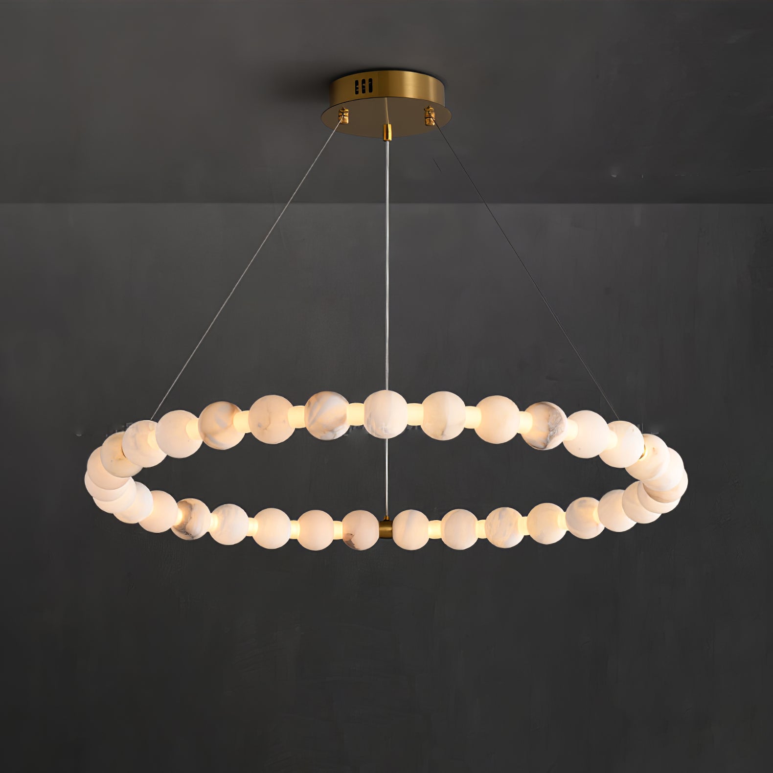 Orion Modern Alabaster Pendant Light - Neutralighting