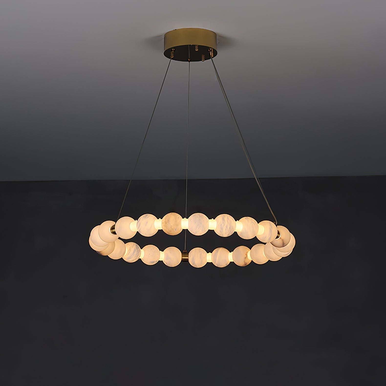 Orion Modern Alabaster Pendant Light - Neutralighting