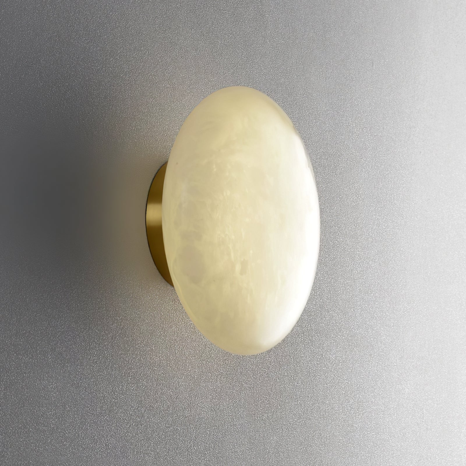 Vanorara Minimalist Alabaster Flush Mount Light - Neutralighting