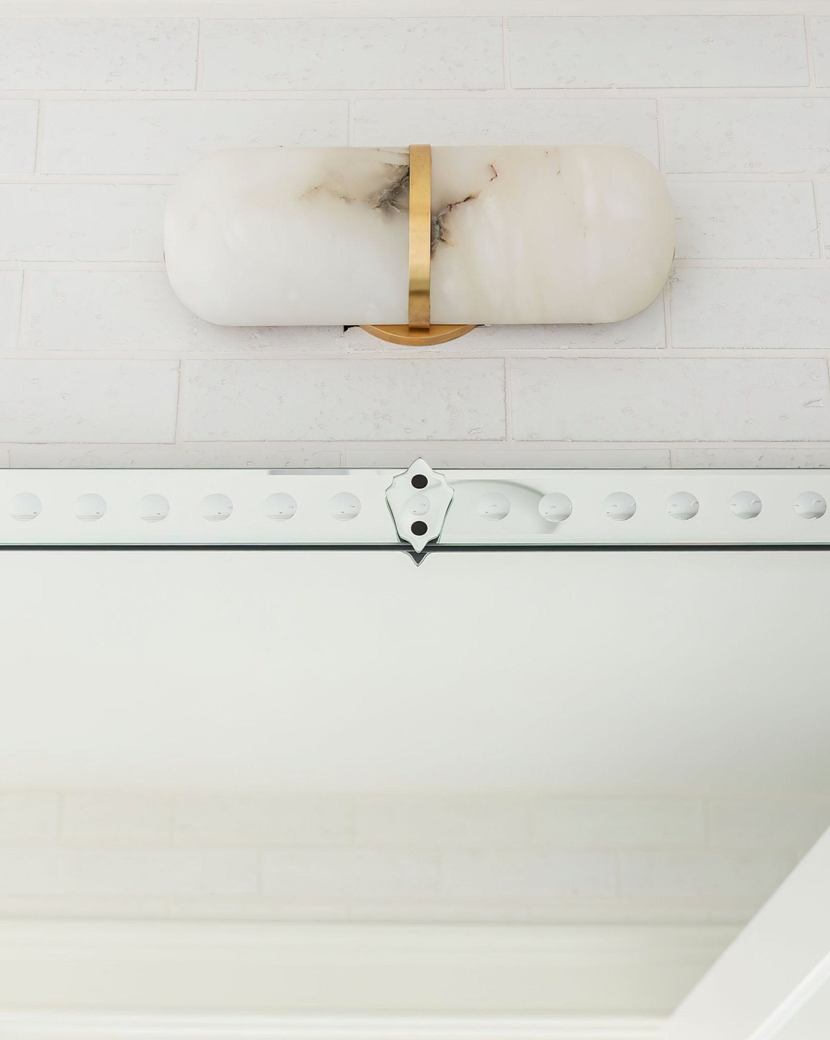 Ostruvyd Luxury Pill Alabaster Wall Lamp - Letslighting