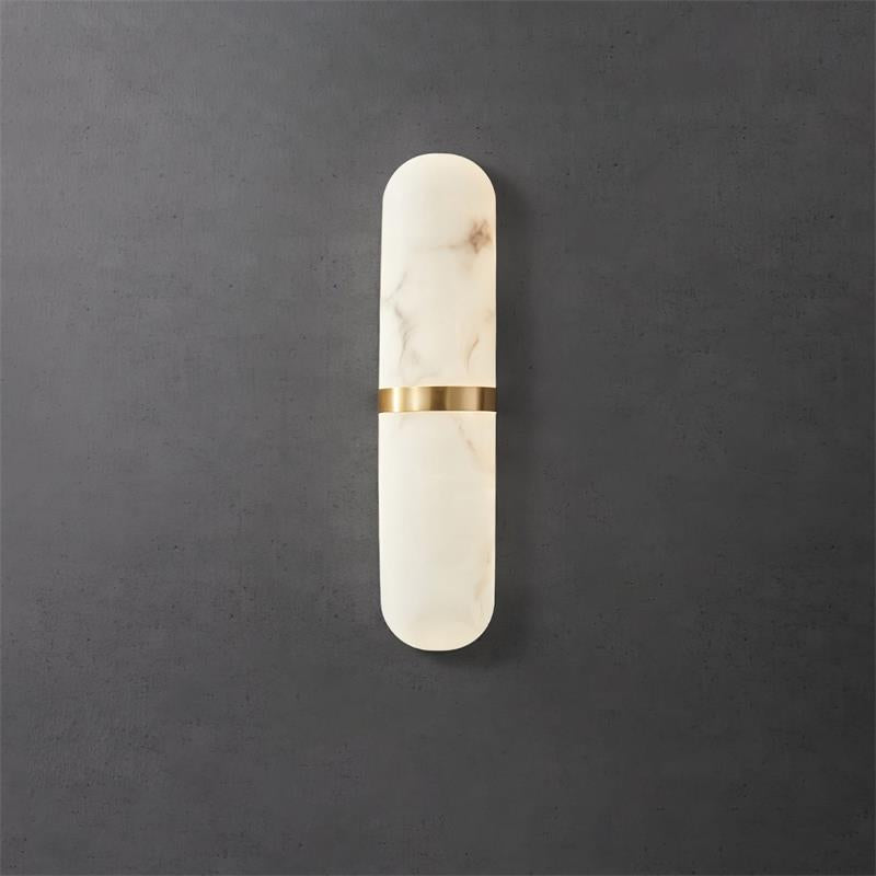 Ostruvyd Luxury Pill Alabaster Wall Lamp - Letslighting