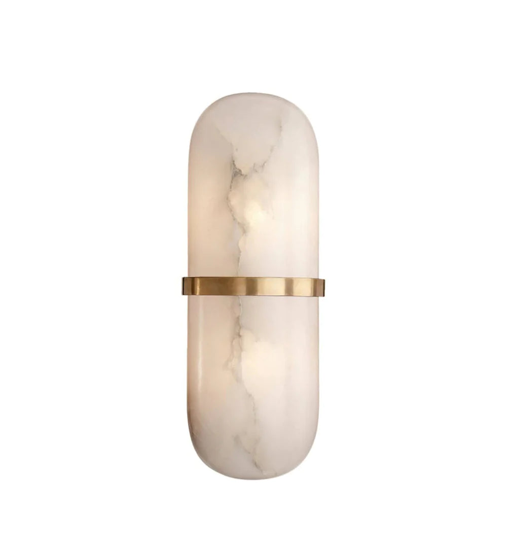 Ostruvyd Luxury Pill Alabaster Wall Lamp - Letslighting