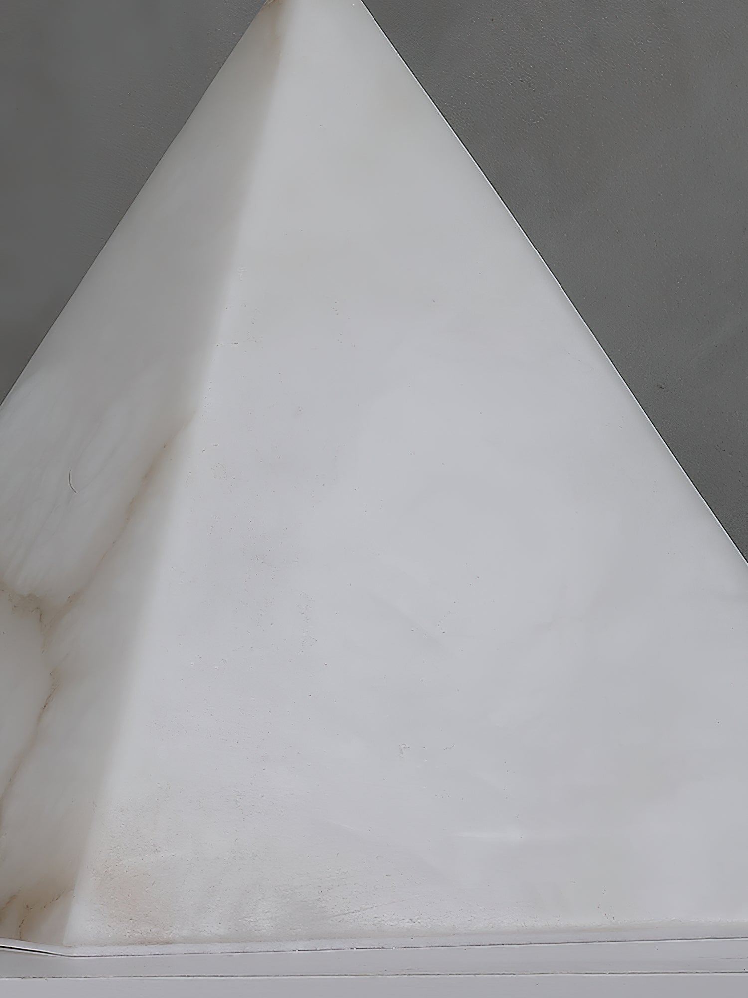 Alabaster Pyramid Table Lamp - Letslighting