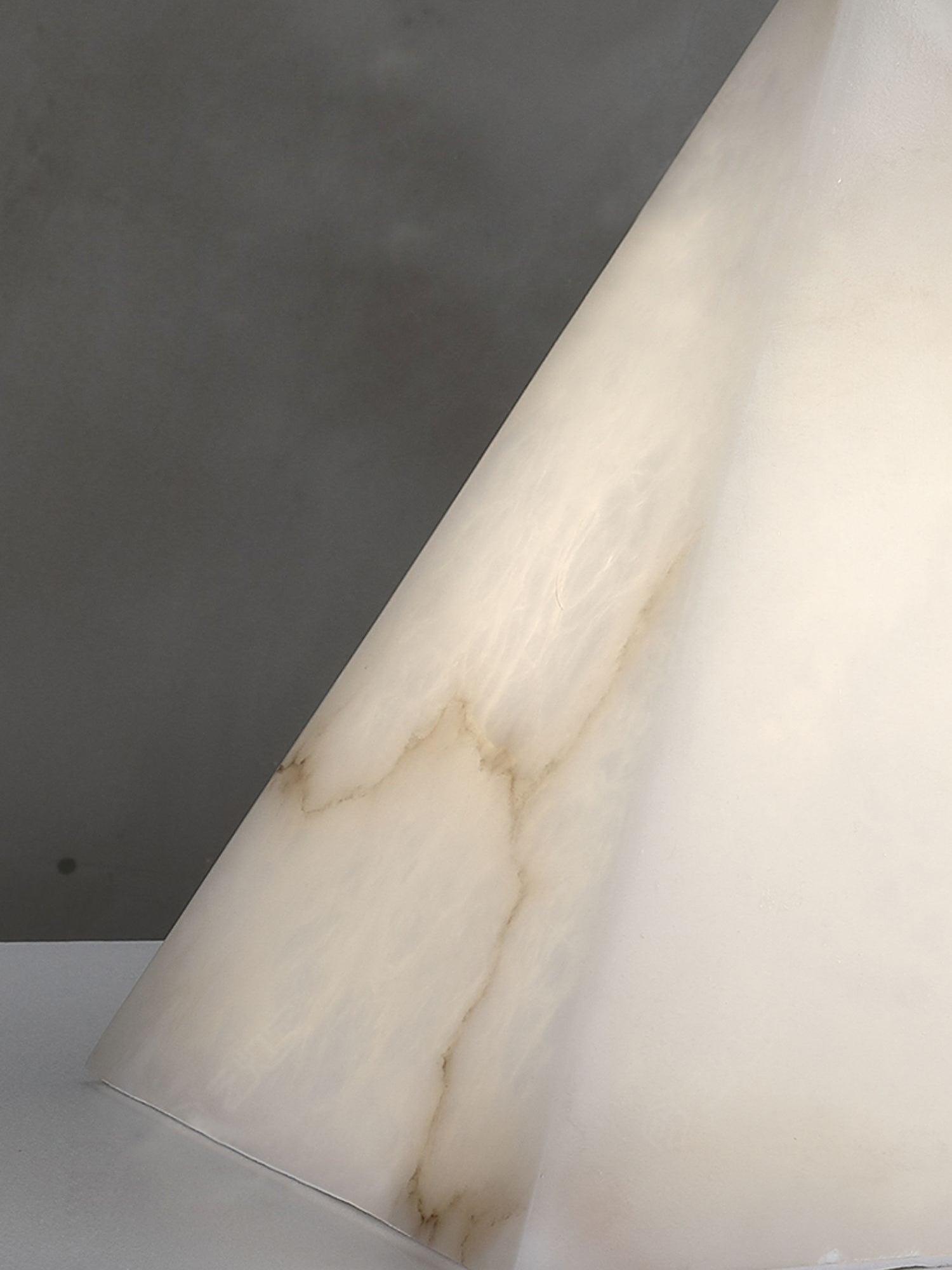 Alabaster Pyramid Table Lamp - Letslighting