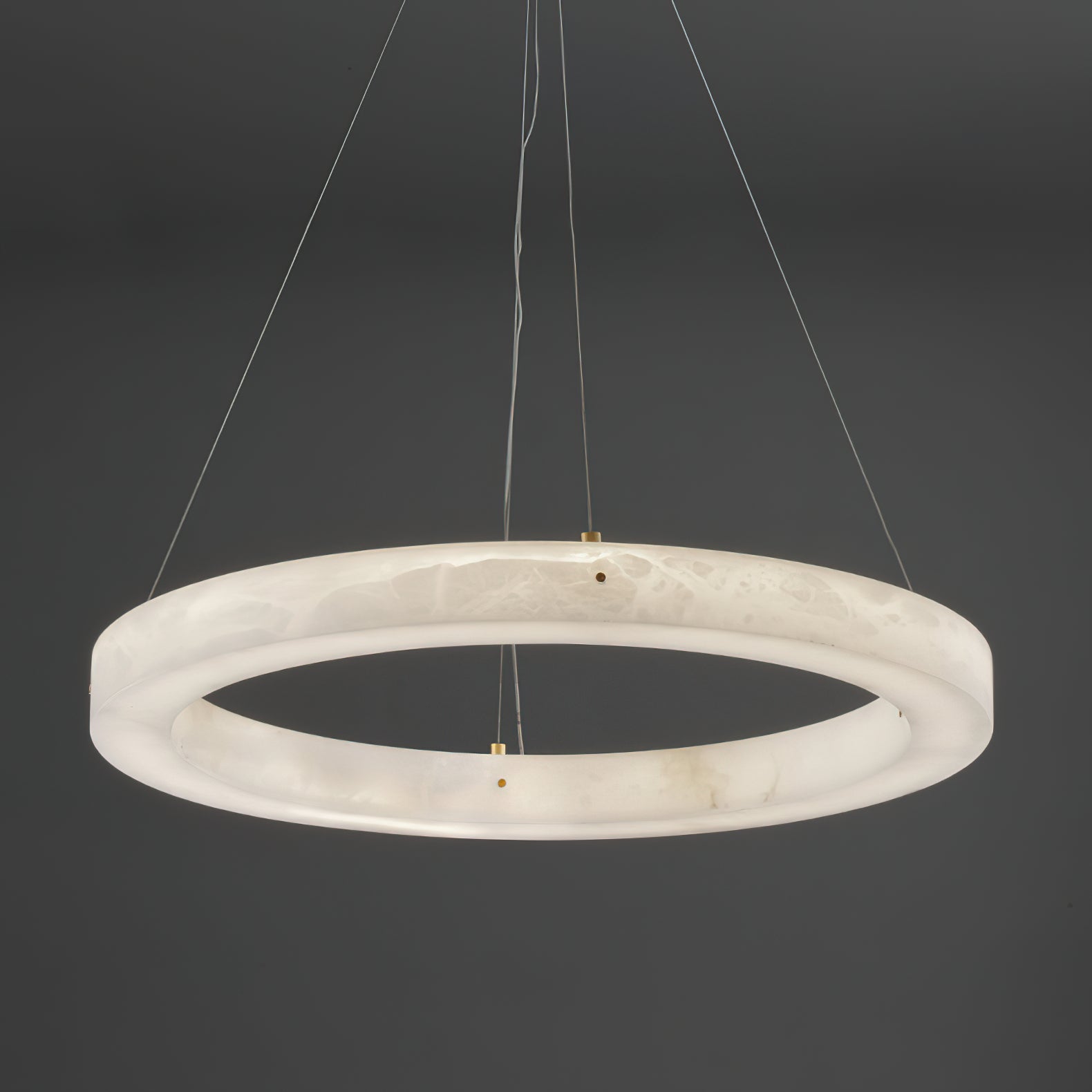 Plotuvyn Postmodern Luxury Ring Alabaster Chandelier - Letslighting