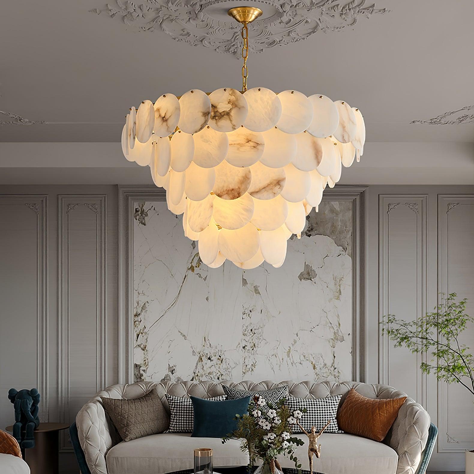 Ulorir Alabaster Chandelier - Neutralighting
