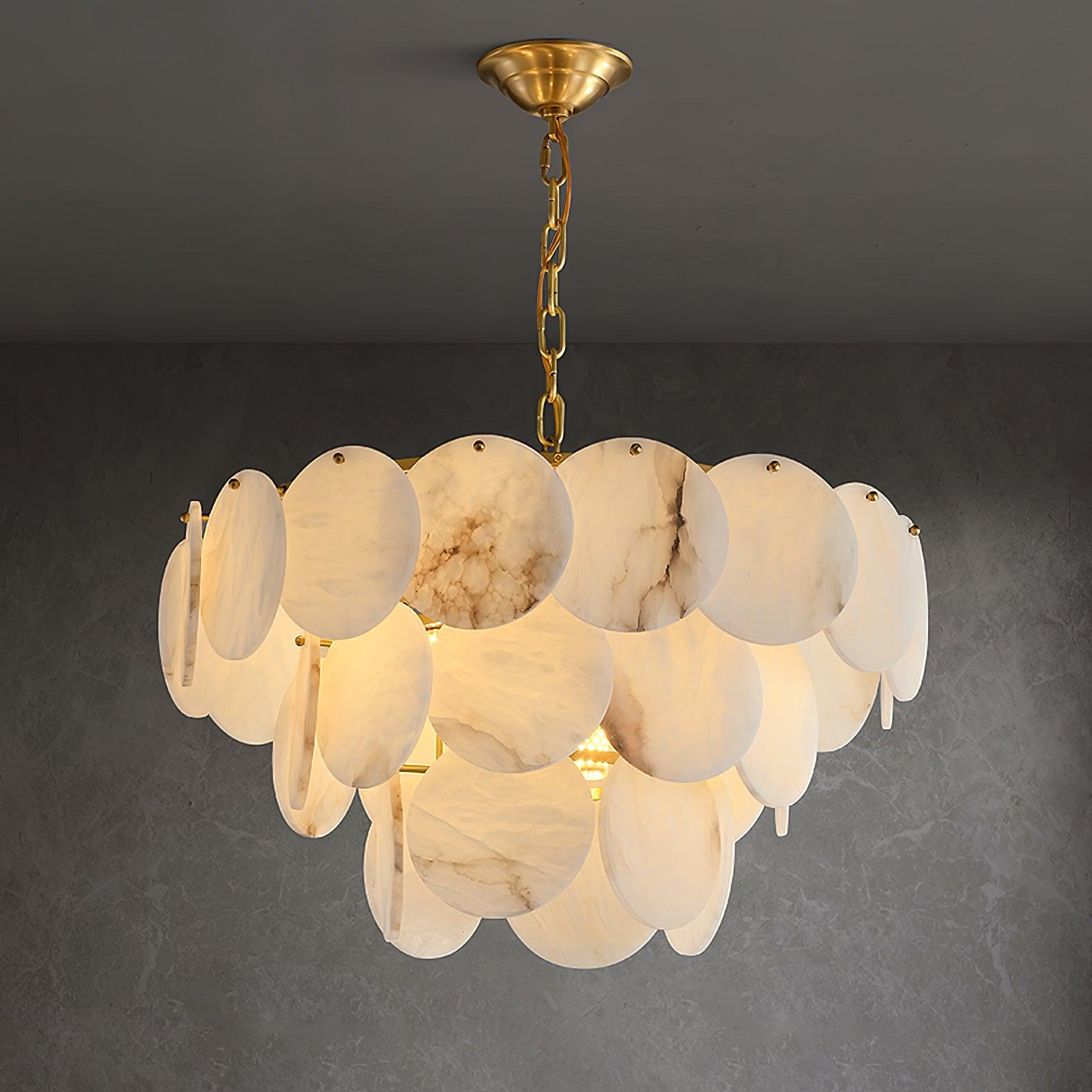 Ulorir Alabaster Chandelier - Neutralighting