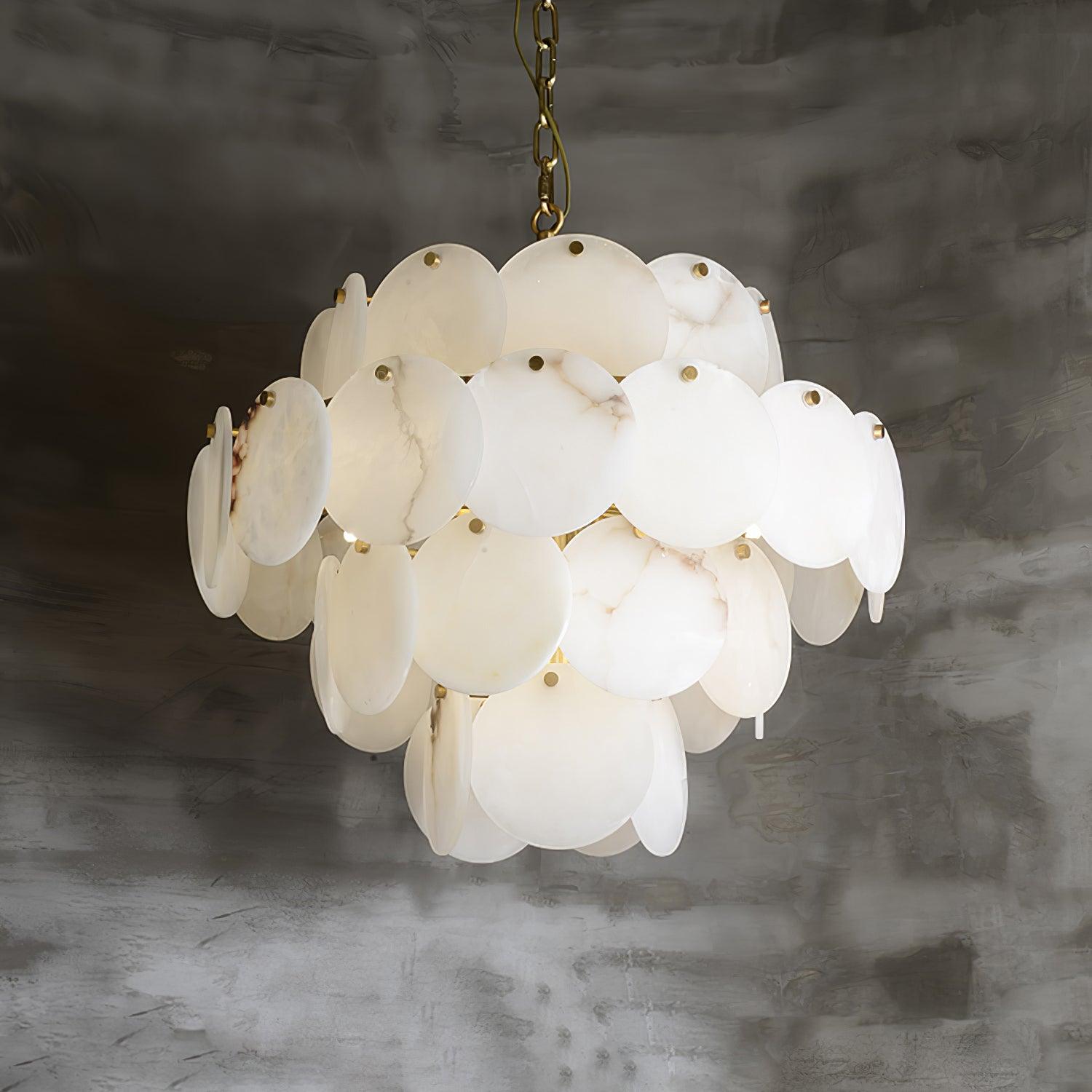 Ulorir Alabaster Chandelier - Neutralighting