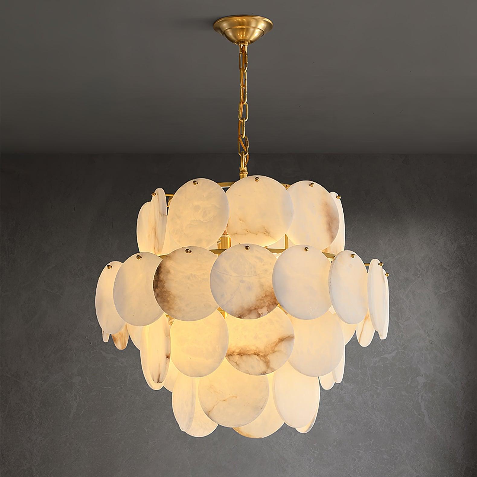 Ulorir Alabaster Chandelier - Neutralighting