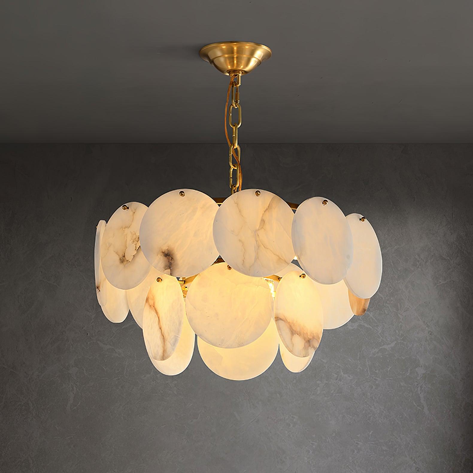 Ulorir Alabaster Chandelier - Neutralighting