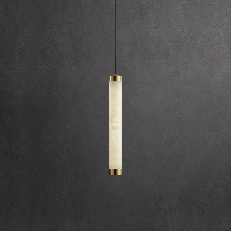 Plotuvyi Modern Strip Alabaster Pendant Light - Letslighting