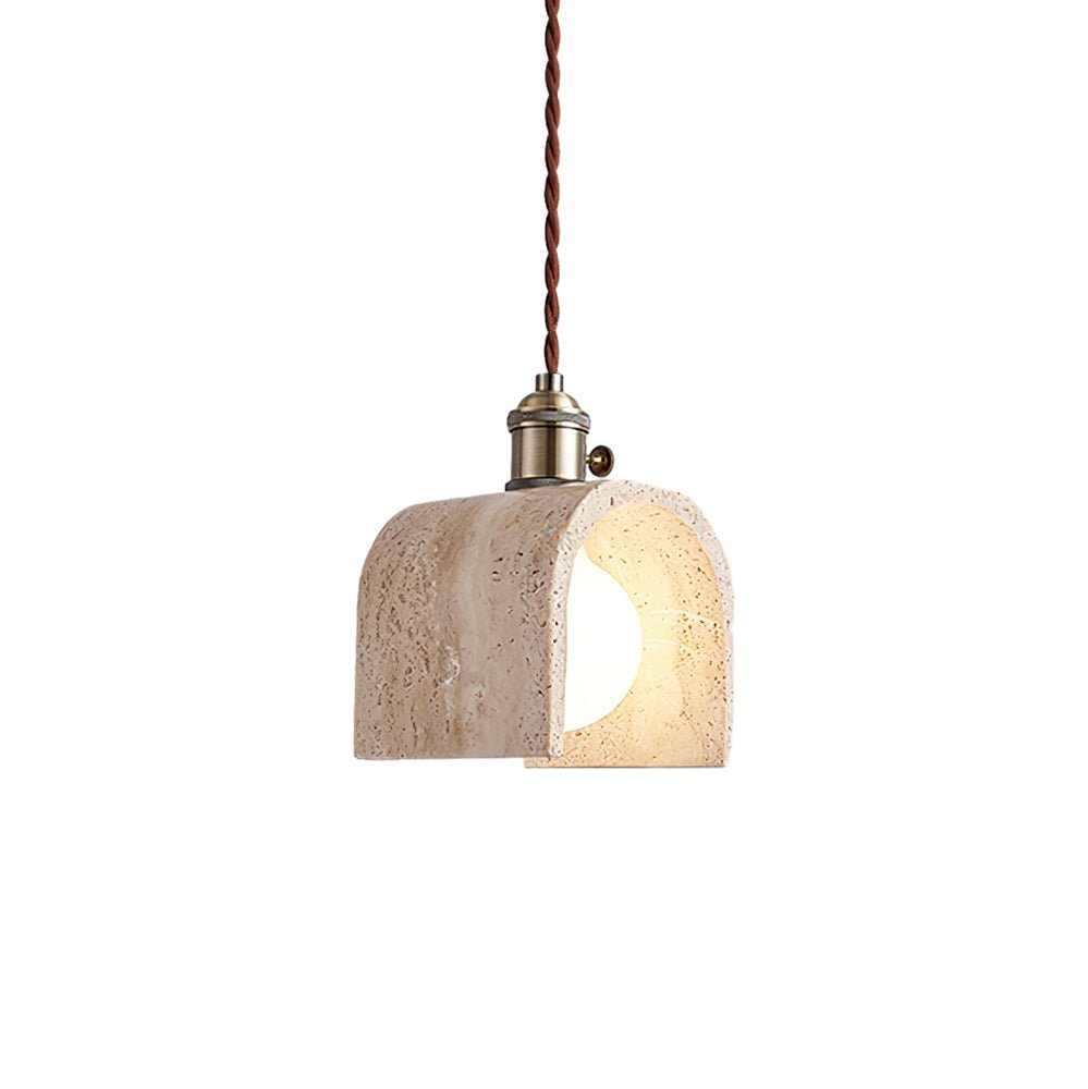 Lysorel Travertine Pendant Light - Blowlighting