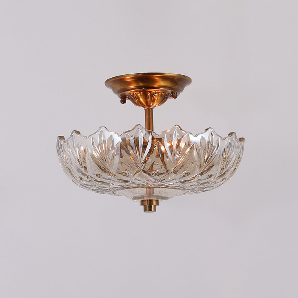 Qvistuvyi Postmoderne Luxus-Deckenlampe aus Glas-Letslighting