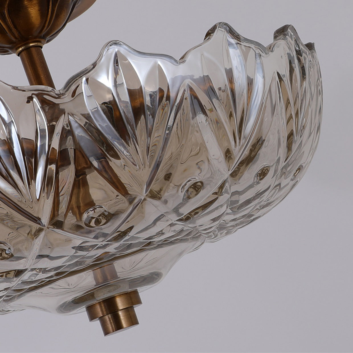 Qvistuvyi Postmoderne Luxus-Deckenlampe aus Glas-Letslighting