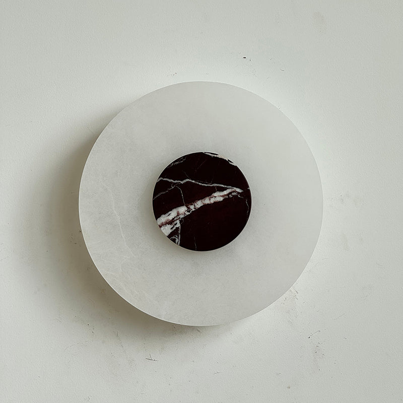 Rauduvyi Modern Minimalist Alabaster Wall Lamp - Letslighting