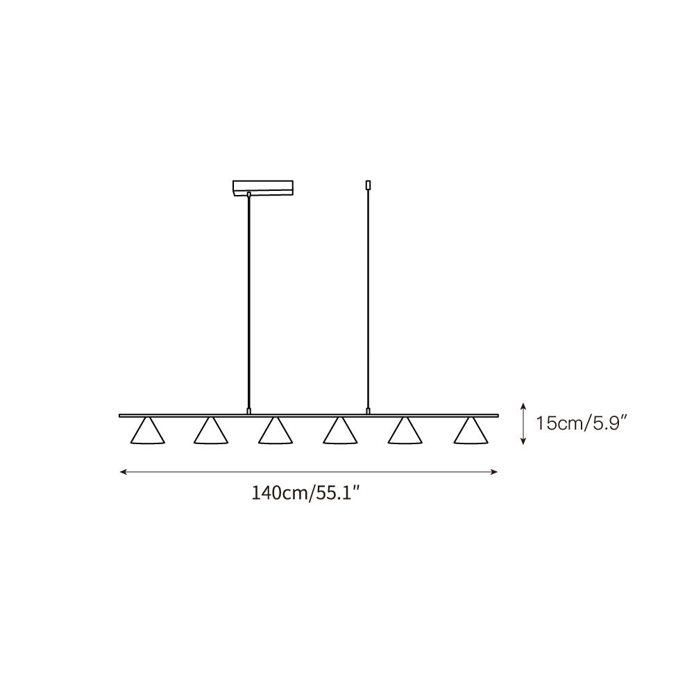 Ulfuvyi Modern Minimalist Travertine Pendant Lamp - Letslighting