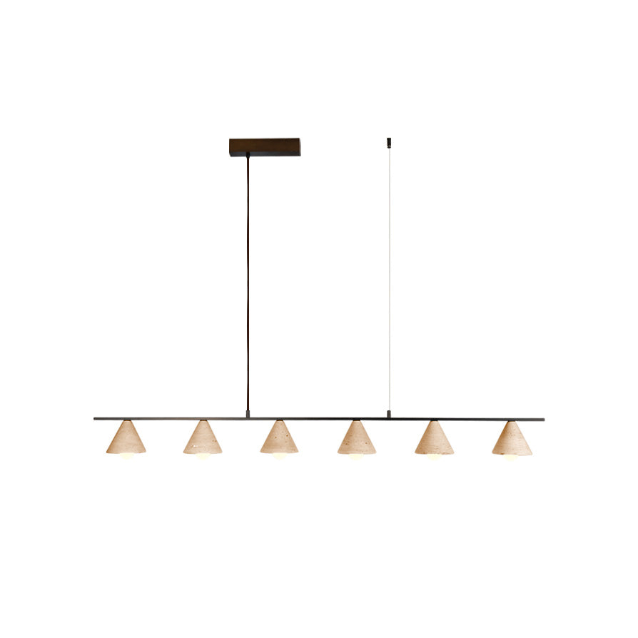 Ulfuvyi Modern Minimalist Travertine Pendant Lamp - Letslighting