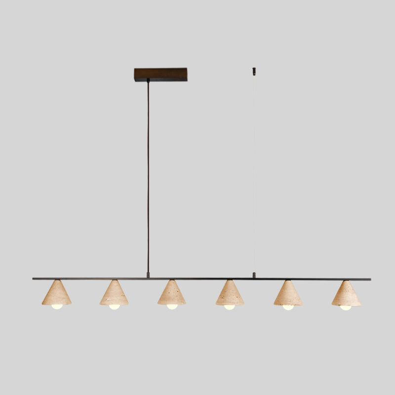 Ulfuvyi Modern Minimalist Travertine Pendant Lamp - Letslighting