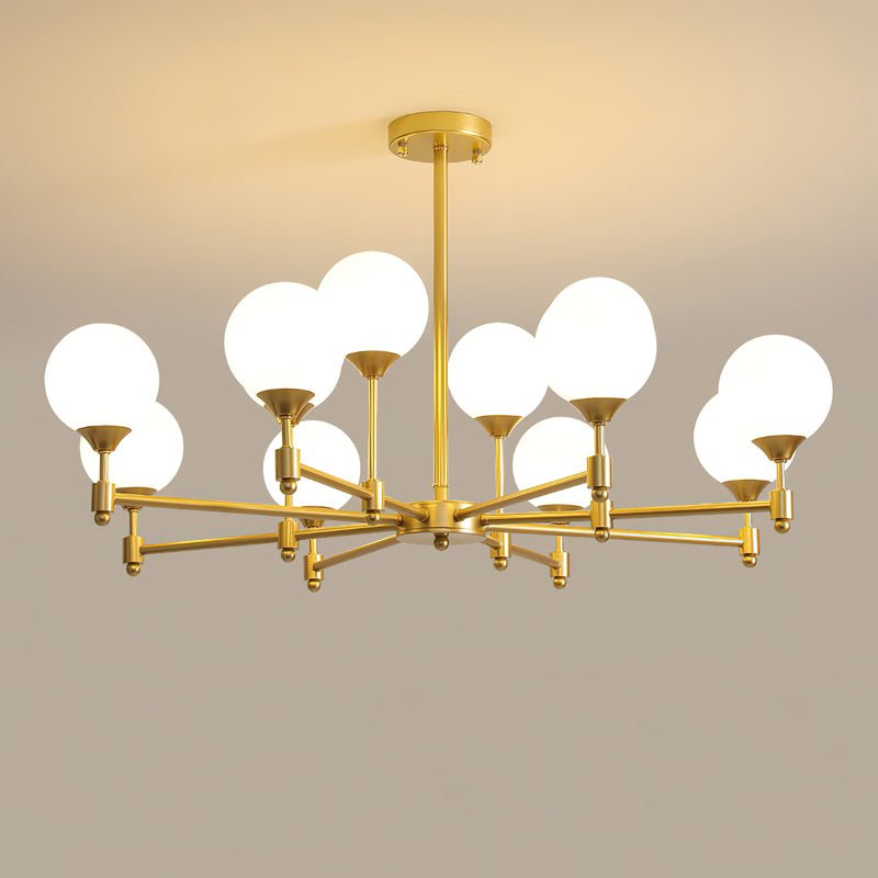 Solara Elegant Glas Kronleuchter-Letslighting