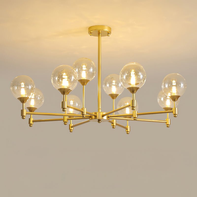 Solara Elegant Glas Kronleuchter-Letslighting
