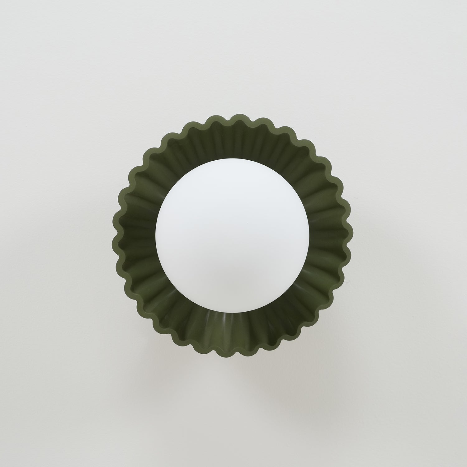 Scallop Glow Flush Mount Ceiling Light - Letslighting