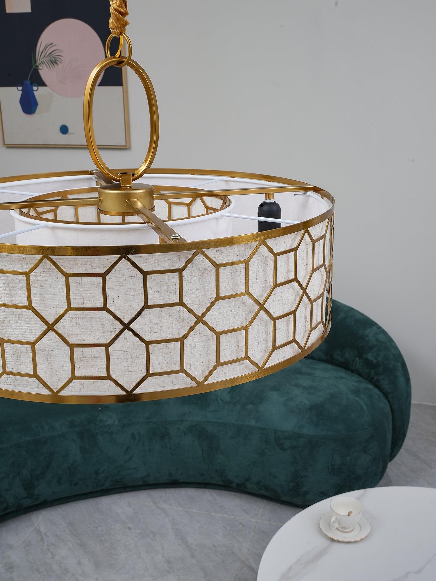 Arshaor Premium Elegance Kupferglas Pendelleuchte-Letslighting