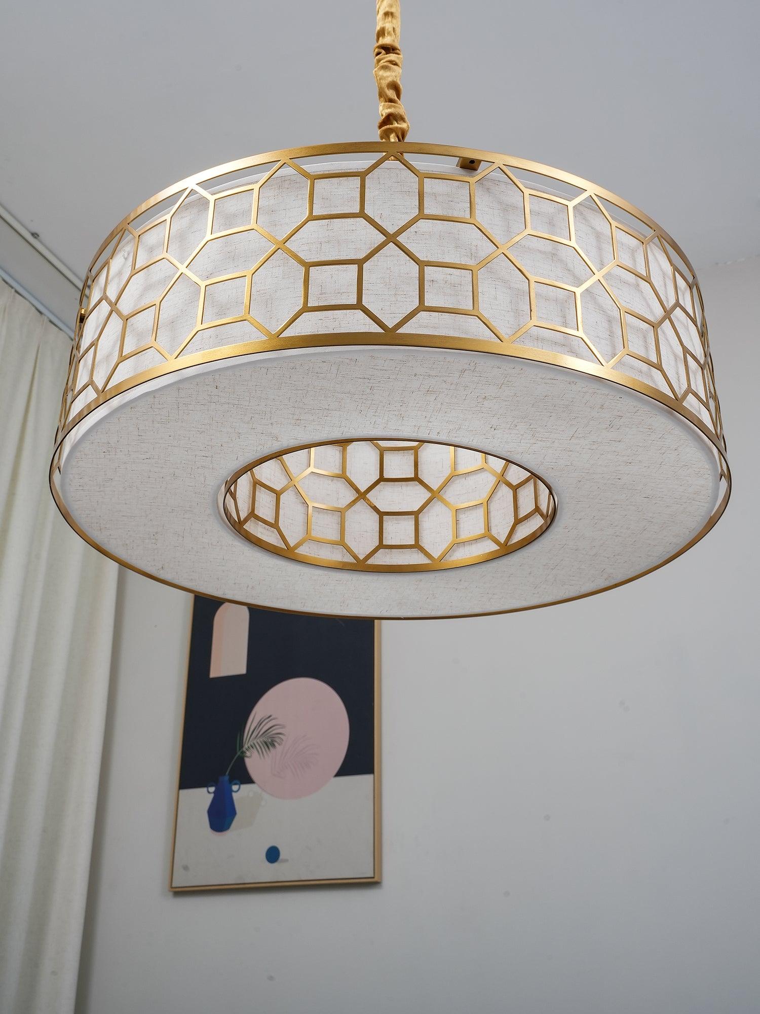 Arshaor Premium Elegance Kupferglas Pendelleuchte-Letslighting