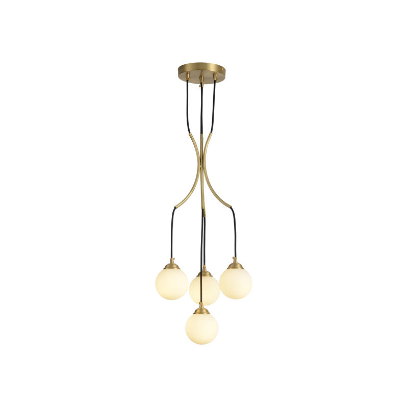 Zoe Kugeltropfen-Glaskronleuchter-Letslighting