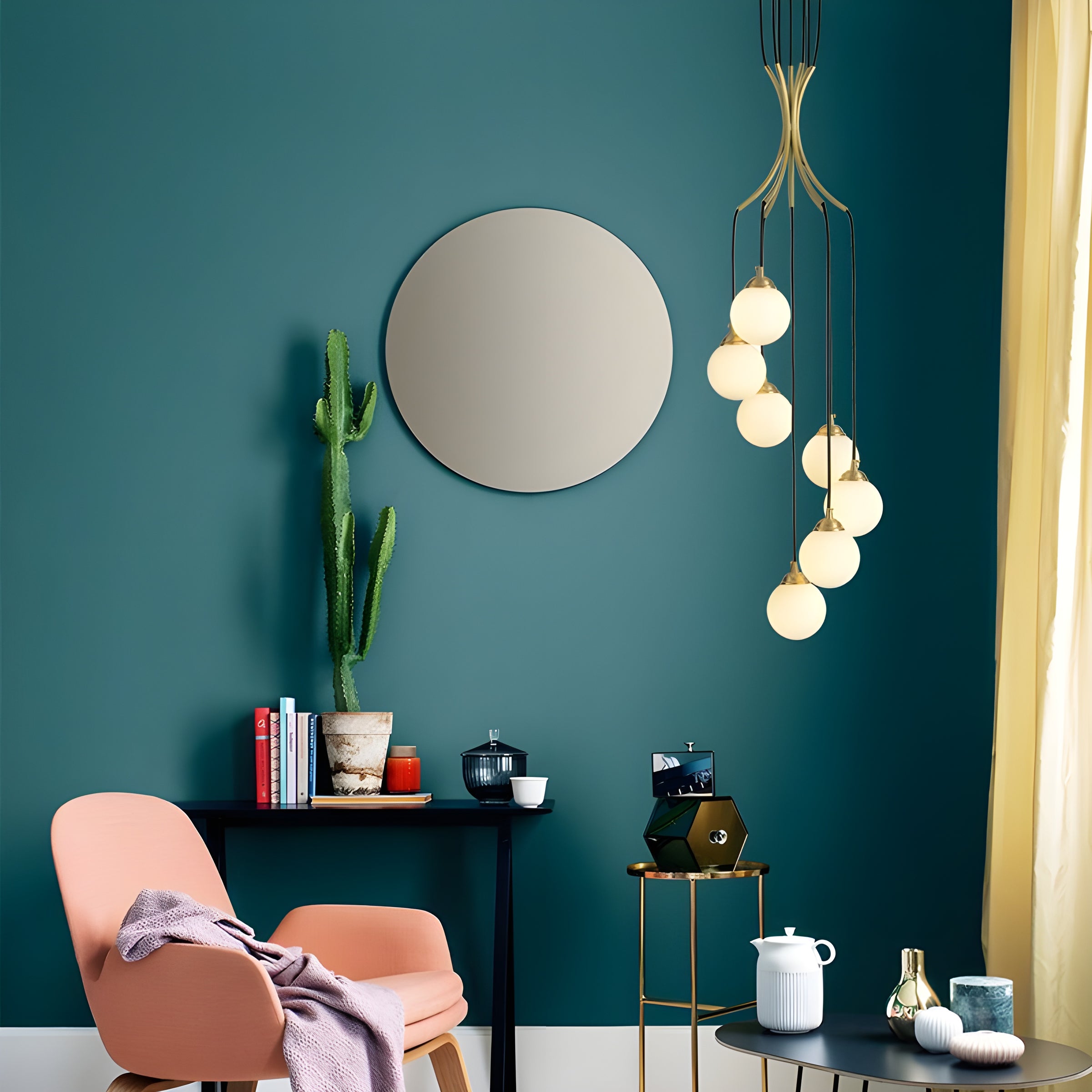 Zoe Kugeltropfen-Glaskronleuchter-Letslighting