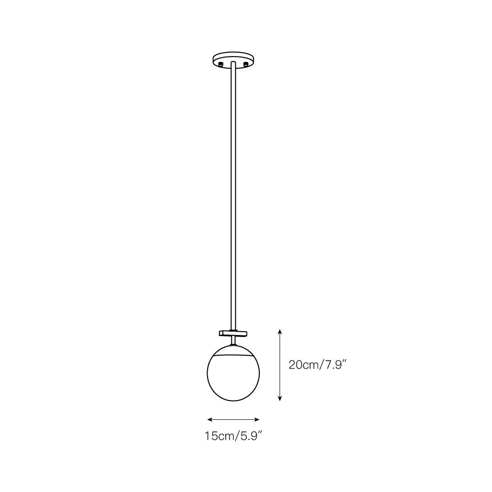 Ornuvyn Moderner Glas-Kronleuchter-Letslighting