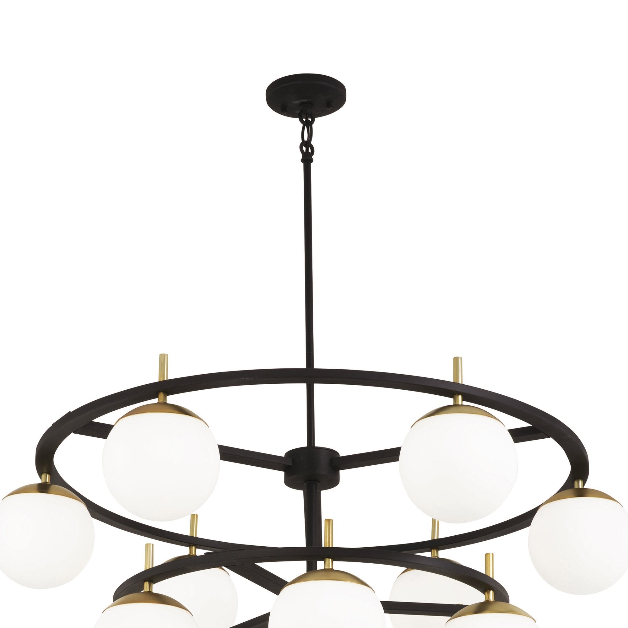 Ornuvyn Moderner Glas-Kronleuchter-Letslighting