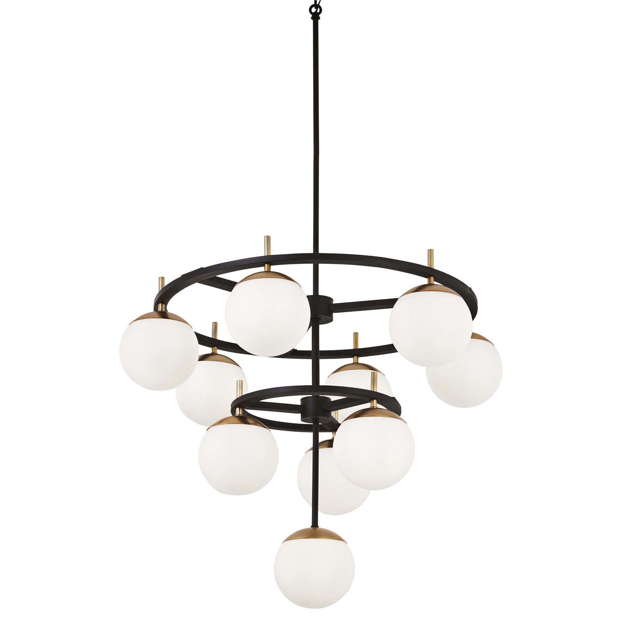 Ornuvyn Moderner Glas-Kronleuchter-Letslighting