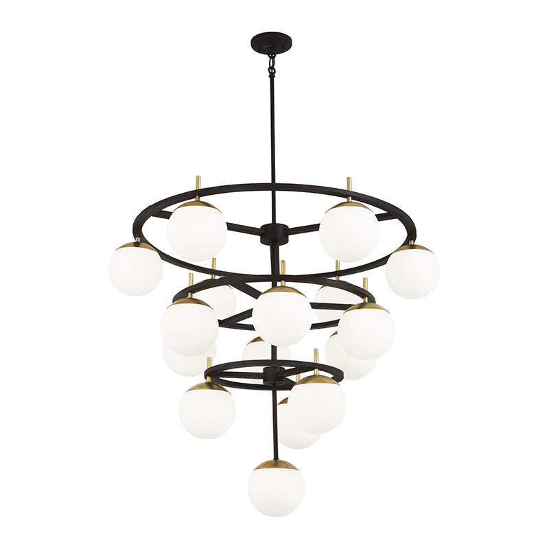 Ornuvyn Moderner Glas-Kronleuchter-Letslighting