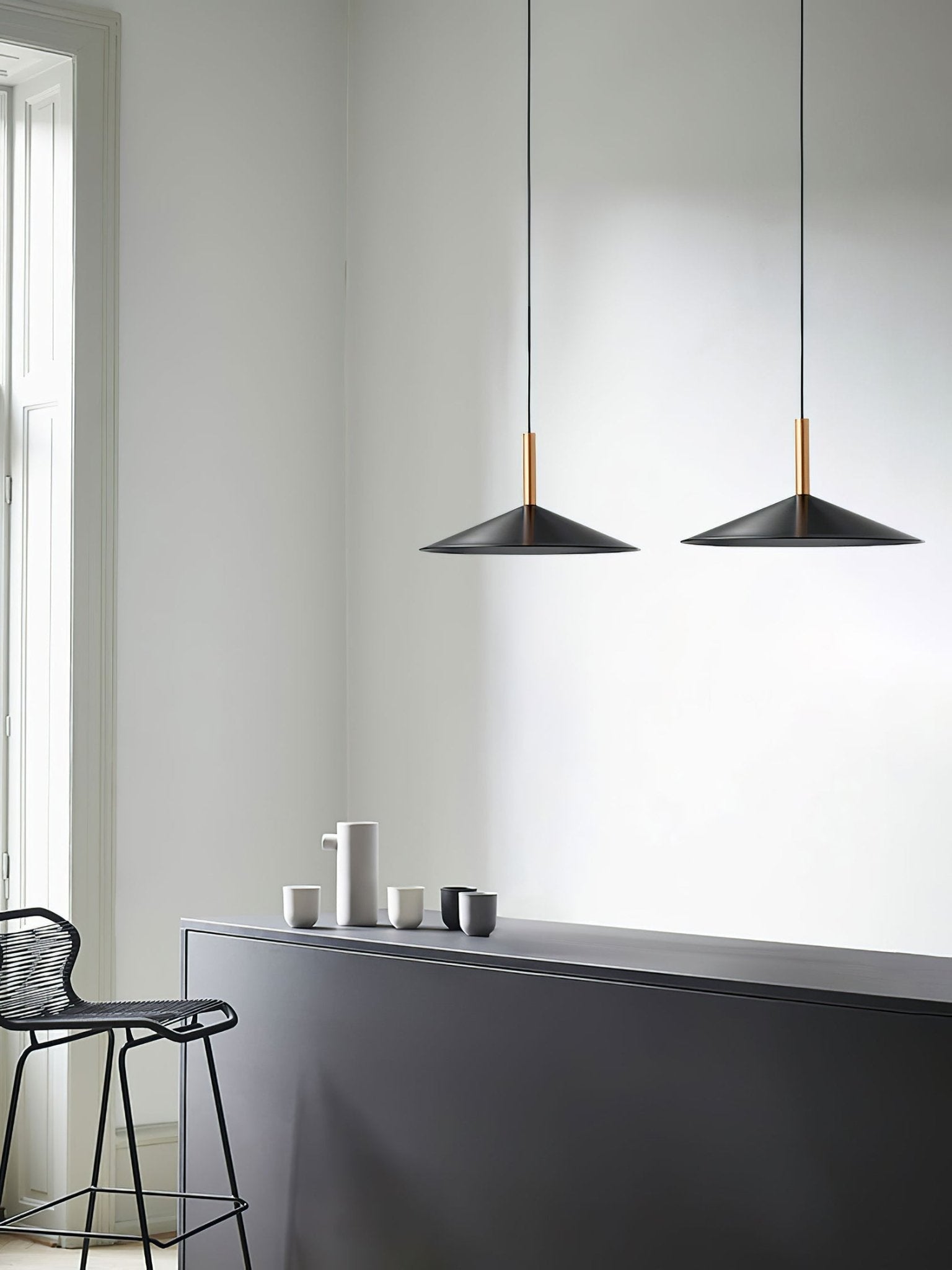 Vezoror Konische Minimalistische Pendelleuchte-Letslighting