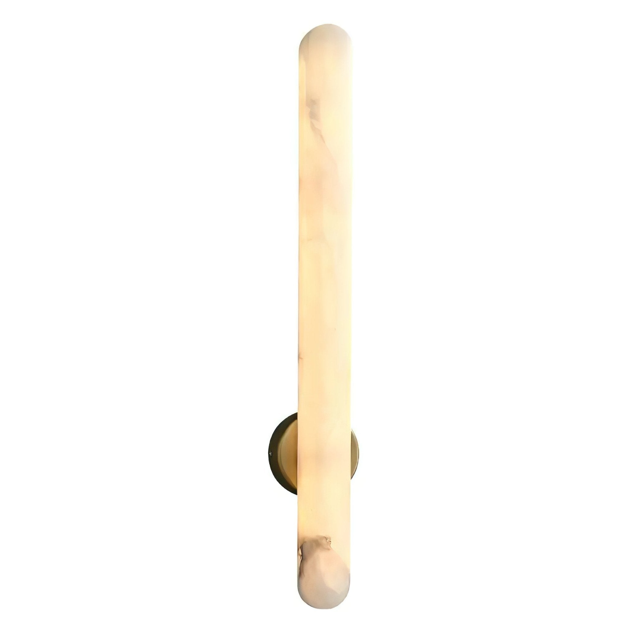 Elvenira Cylindrical Alabaster Wall Light - Neutralighting