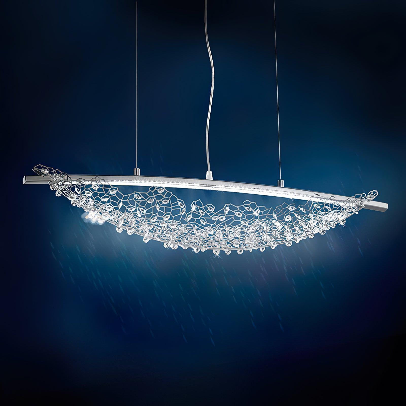 Elvarin Kristall Pendelleuchte-Letslighting