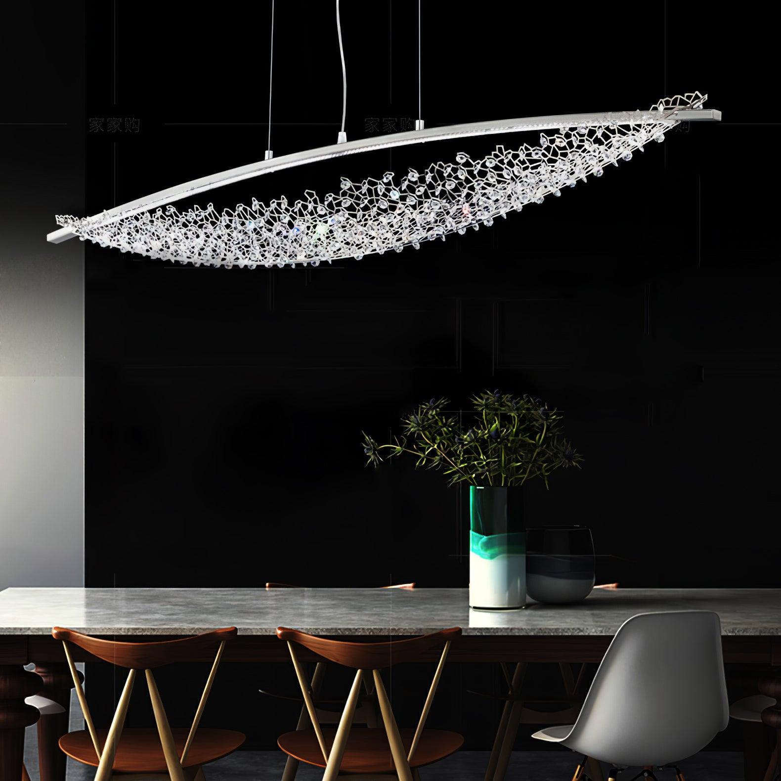 Elvarin Kristall Pendelleuchte-Letslighting