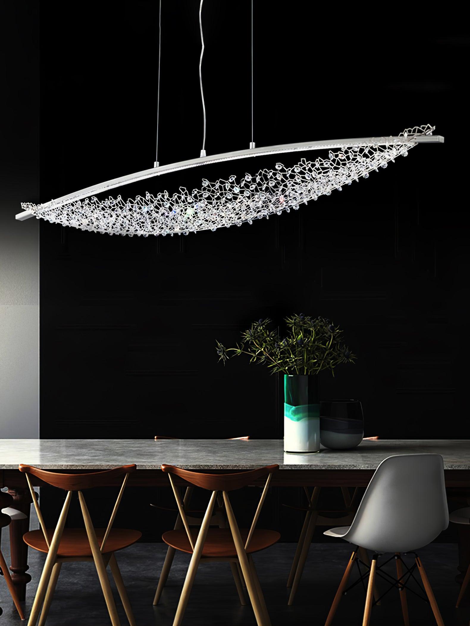 Elvarin Kristall Pendelleuchte-Letslighting