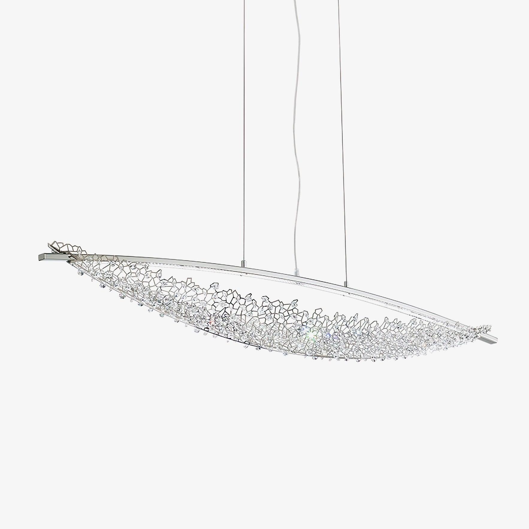 Elvarin Kristall Pendelleuchte-Letslighting