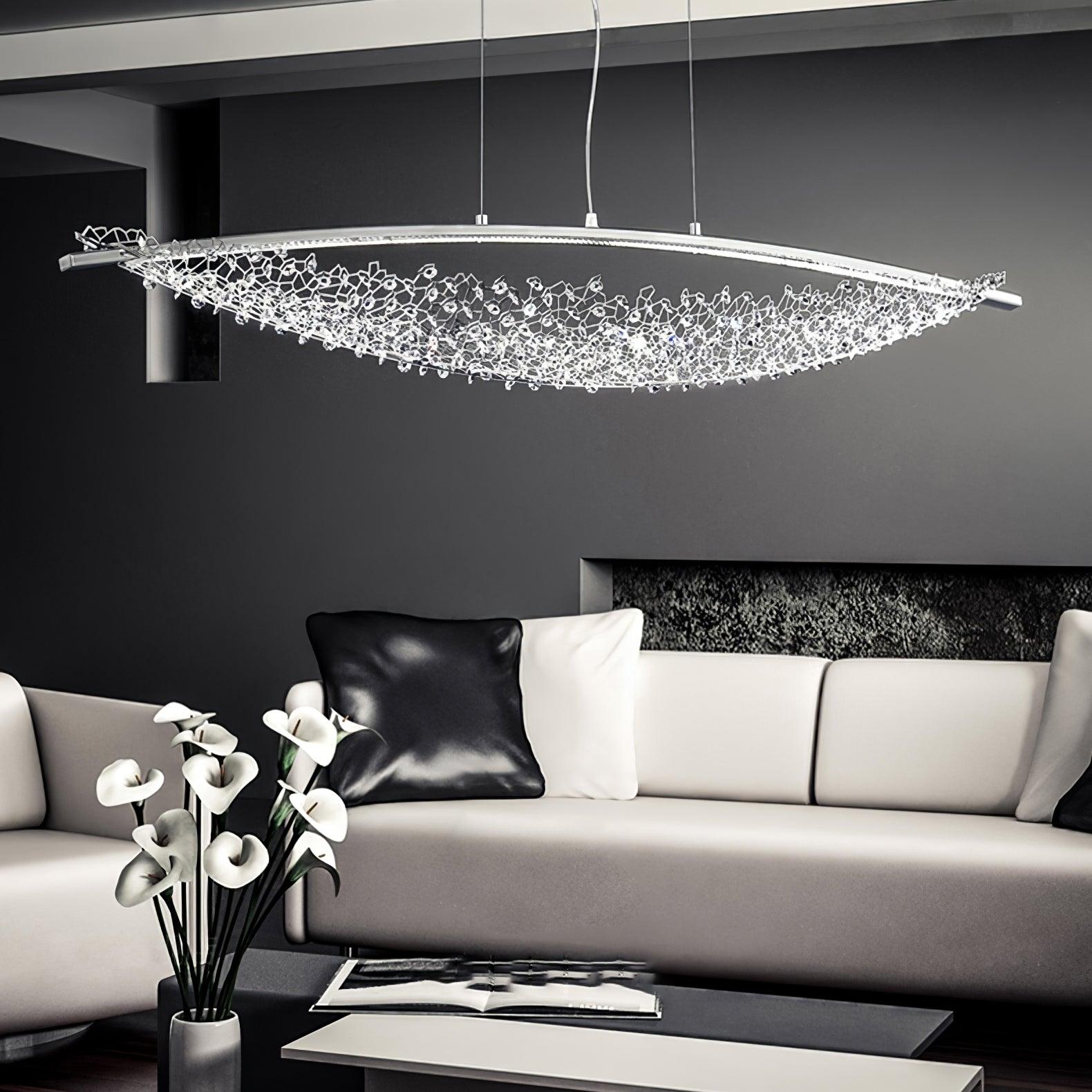 Elvarin Kristall Pendelleuchte-Letslighting
