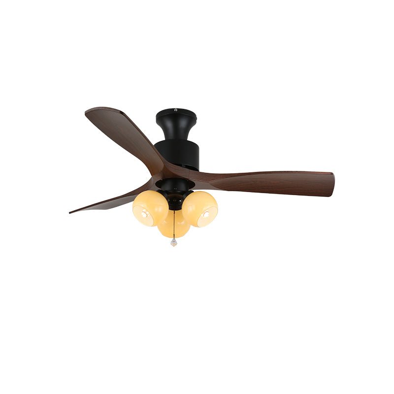 Veloria Deckenventilatorlampe hebt ihre integrierte LED-Lichtquelle hervor
