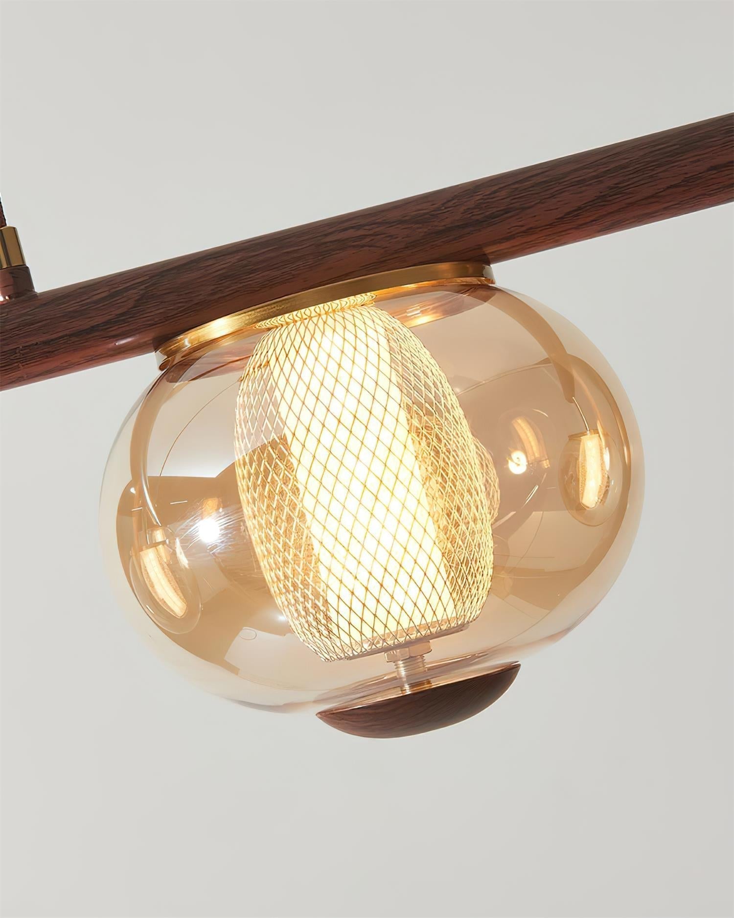 Faylen Lineare Moderne Pendelleuchte aus Glas-Letslighting