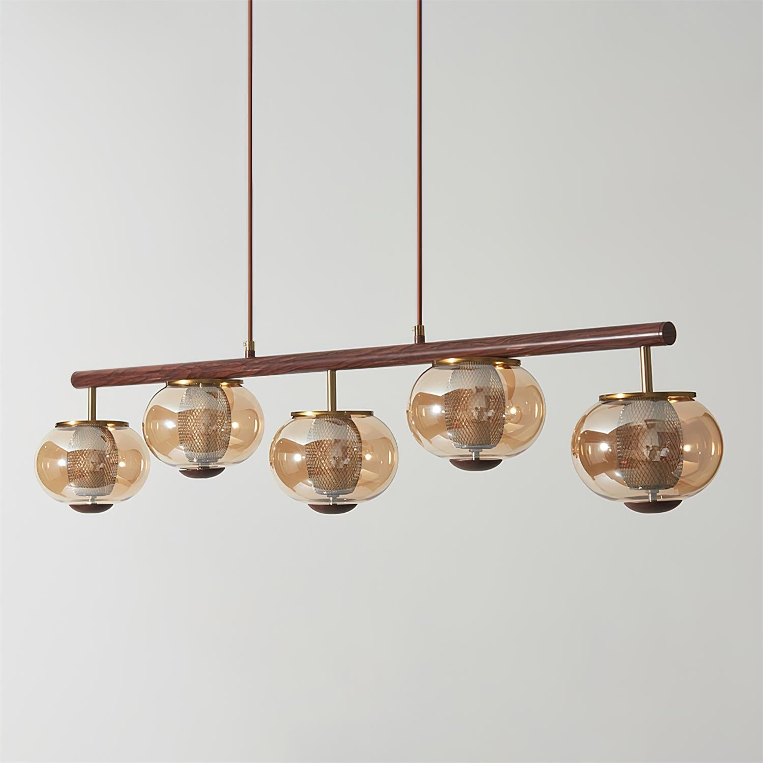 Faylen Lineare Moderne Pendelleuchte aus Glas-Letslighting