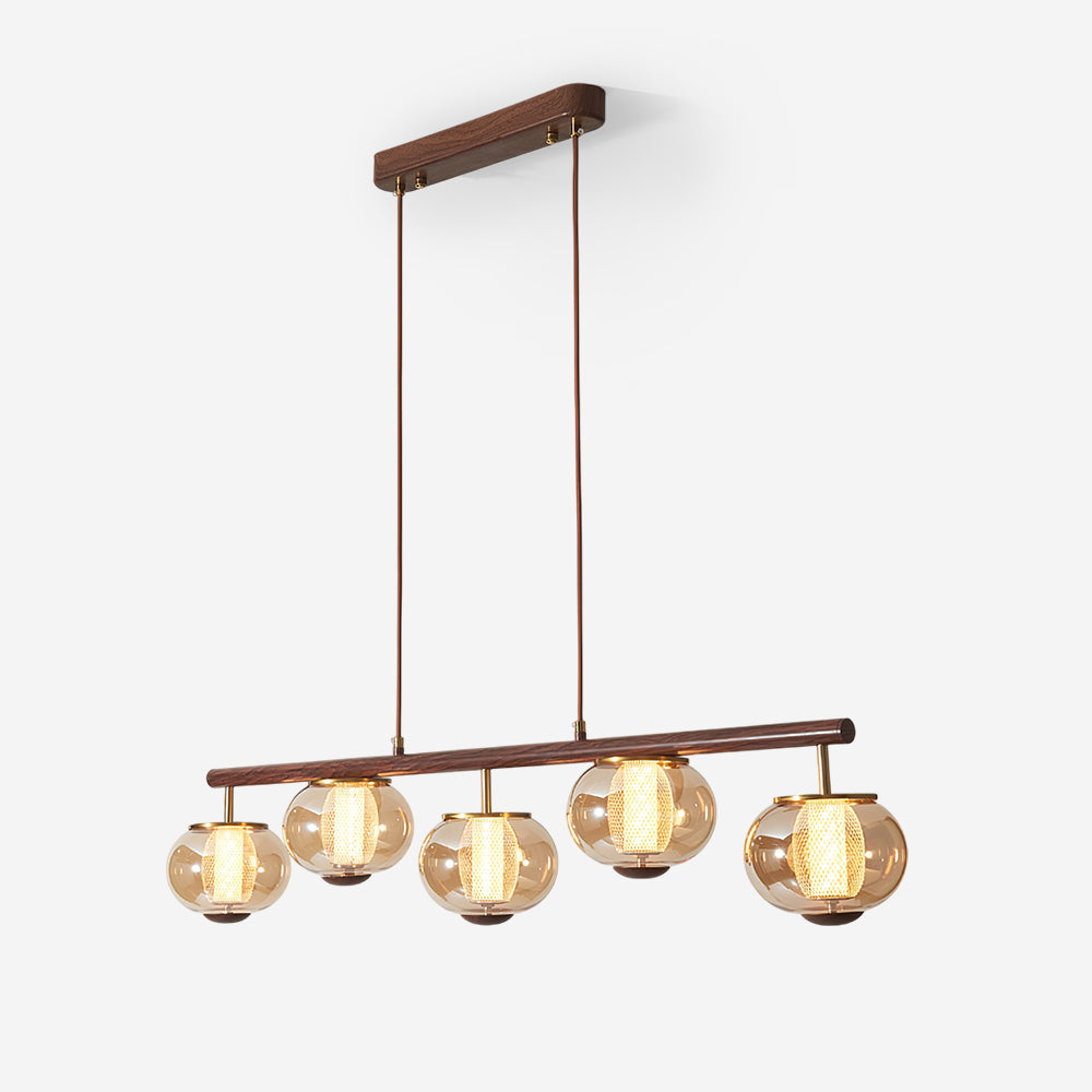 Faylen Lineare Moderne Pendelleuchte aus Glas-Letslighting