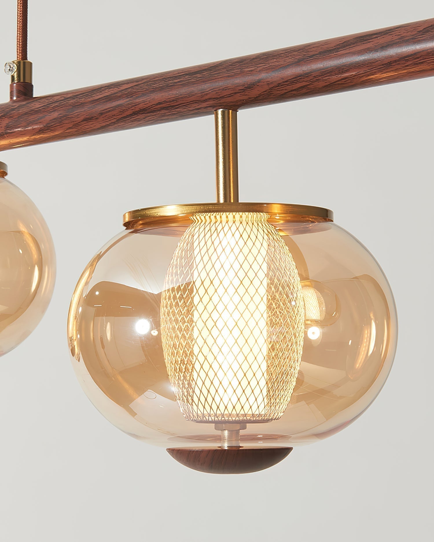 Faylen Lineare Moderne Pendelleuchte aus Glas-Letslighting
