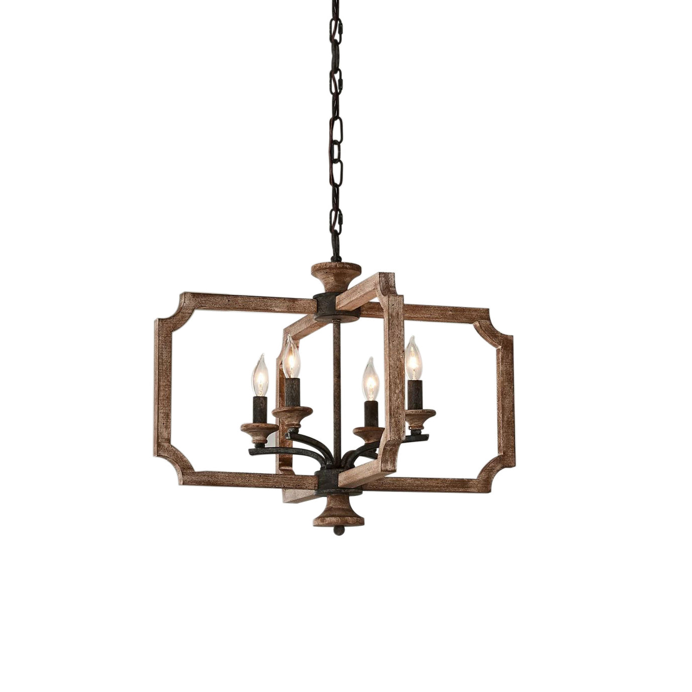 Eirikuvyi Vintage Kreativität Holz Laterne Pendelleuchte-Letslighting